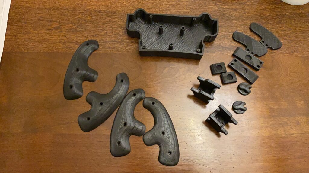 3D printed ergonomic parts