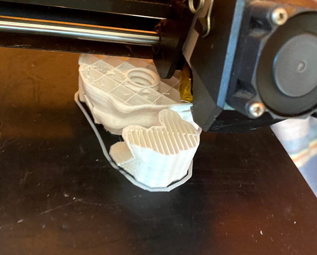 3D printed in action